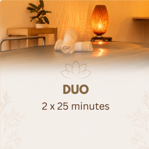 Offre Duo (2 x 25 min consécutives)